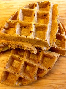 Pumpkin-Apple Pie Waffles
