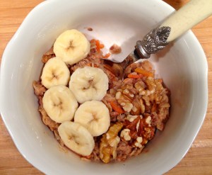 Carrot Cake Oatmeal