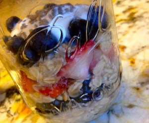 Sweet Berries and Cream Overnight Oats