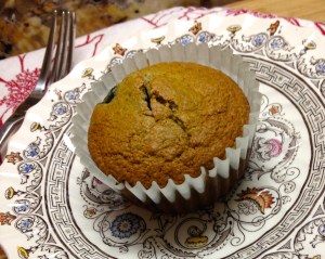 Blueberry-Jammed One Minute Muffin