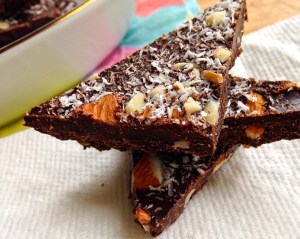 Guilt-Free Easter Almond-Coconut Chocolate Bark