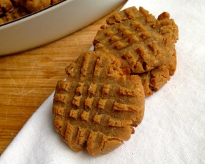 Five Ingredient Peanut Butter Cookies