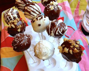 Gluten Free Double Chocolate Cake Pops