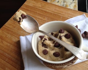 Single Serving Eggless Cookie Dough