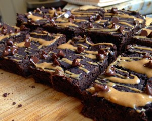 Double Chocolate Protein Brownies