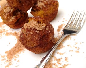 Snickerdoodle Pumpkin Donut Holes