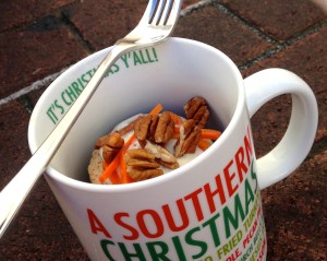 High Protein Carrot “Mug” Cake