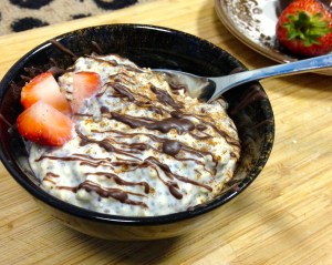 Cinnamon Bun Overnight Oats