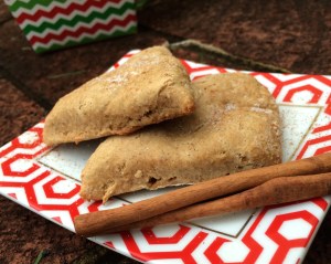 Whole Wheat Cinnamon Scones