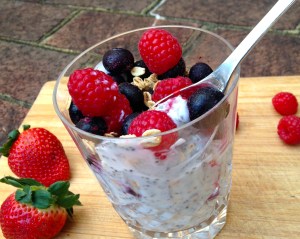 Blueberry Chia Seed Pudding