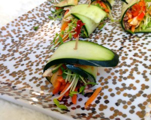 Easiest Healthy Sushi with a Mango-Ginger Twist