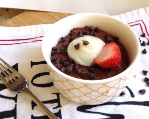 Decadent Chocolate Pie for One
