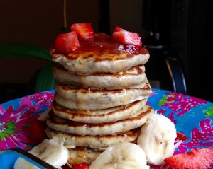 Fluffy Chia Seed Pancakes