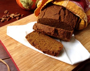 Whole Wheat Pumpkin Bread