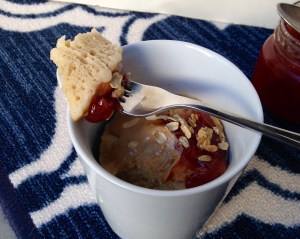 PB&J Muffin in a Mug