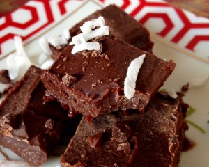 4 Ingredient Mint Chocolate Fudge