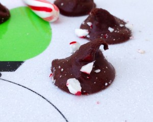 Dark Chocolate Peppermint Kisses